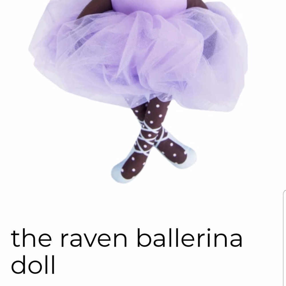 The Raven Ballerina doll Nordstrom toy - Picture 2 of 4